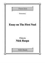 Essay on The First Noel