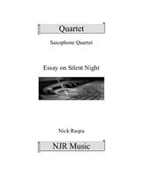 Essay on Silent Night for saxophone quartet