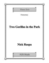 Two Gorillas in the Park