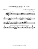 Angels We Have Heard Can Swing - Alto Sax 1 part
