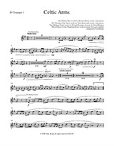 Celtic Arms - B Flat Trumpet 1 part