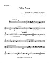 Celtic Arms - B Flat Trumpet 2 part