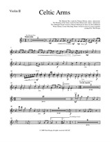 Celtic Arms - Violin II part