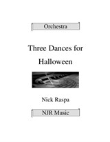 Three Dances for Halloween - full orchestra (full set)