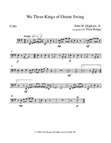 We Three Kings of Orient Swing - Cello part