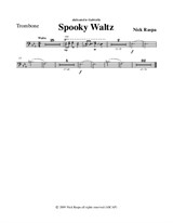 Spooky Waltz from Three Dances for Halloween - Trombone part
