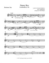 Danny Boy for Saxophone Quintet - Baritone Sax part