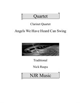 Angels We Have Heard Can Swing (Clarinet quartet) full set