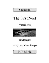 The First Noel (Variations for Full Orchestra) – Score & parts