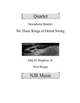We Three Kings of Orient Swing (sax quartet) – Full Set
