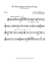 We Three Kings of Orient Swing (woodwind quartet) - Oboe part
