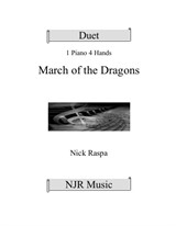 March Of The Dragons (1 piano 4 hands) elementary