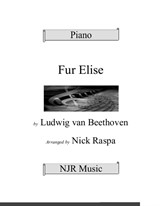 Fur Elise (easy elementary piano)