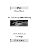 We Three Kings of Orient Swing (1 piano 4 hands)