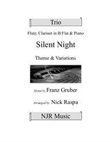 Silent Night (variations) Trio for Flute, Clarinet and Piano