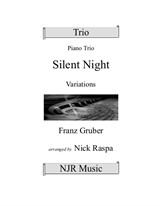 Silent Night - variations - Piano Trio