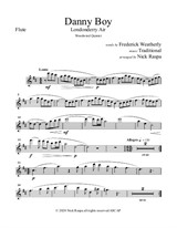 Danny Boy (Londonderry Air) Woodwind Quintet - Flute part