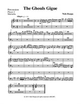 The Ghouls Gigue from Three Dances for Halloween - Percussion Player 2 part