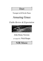 Amazing Grace (Bb Trumpet & Piano) full set